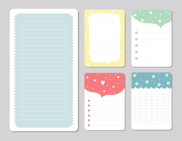 design elements for notebook