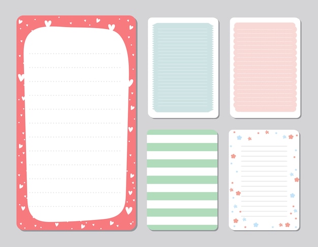design elements for notebook