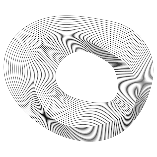 Design elements Ring circle elegant frame border Abstract Circular logo element on white background isolated Creative art Vector illustration EPS 10 digital for promotion new product
