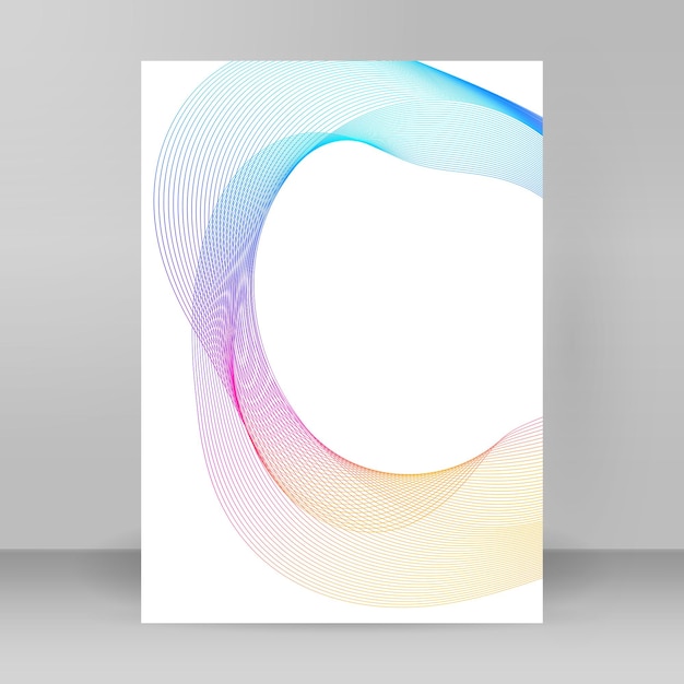 Design elements Ring circle elegant frame border Abstract Circular logo element on white background isolated