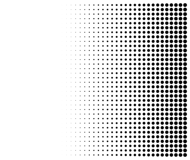 Design elements symbol Editable color halftone frame dot circle pattern on white background Vector illustration eps 10 frame with black random dots Round border Icon using halftone circle dots text
