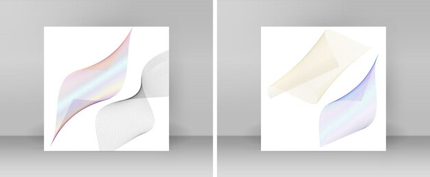 design elements wave of many black lines circle twist abstract wavy stripes on white background isolated