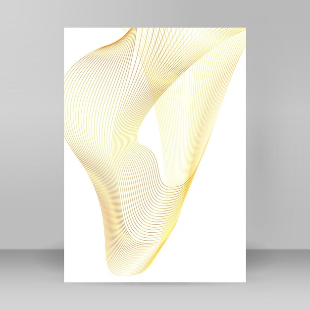 design elements wave of many glittering lines abstract vertical glow wavy stripes on white background isolated creative line art vector illustration eps 10 art deco style for wedding invitation