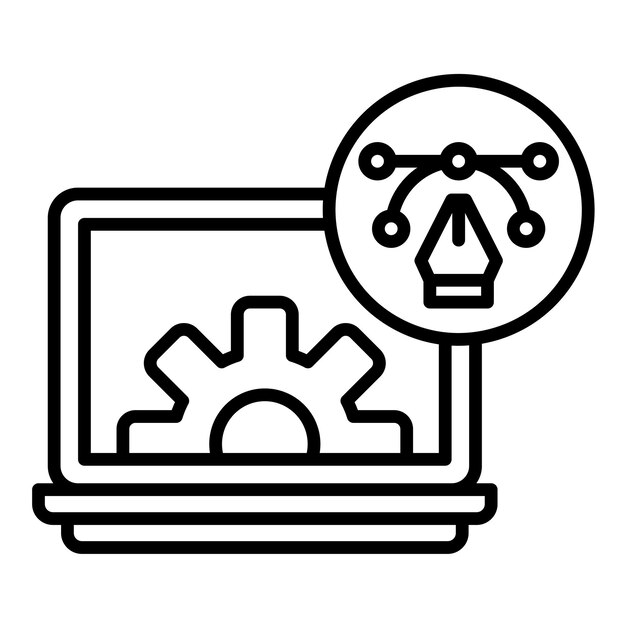 Design System Line Illustration