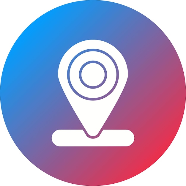 Destination icon vector image Can be used for Logistics
