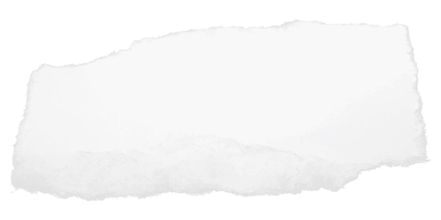 Detailed torn paper vector with natural edge effects for artistic and creative design templates