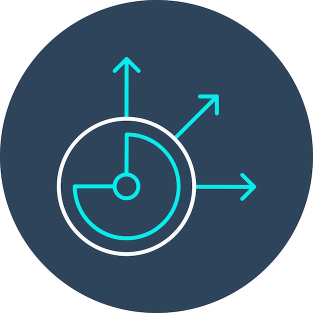 detection of regularities vector icon can be used for data analytics iconset