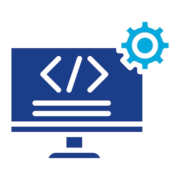 Development Flat Illustration