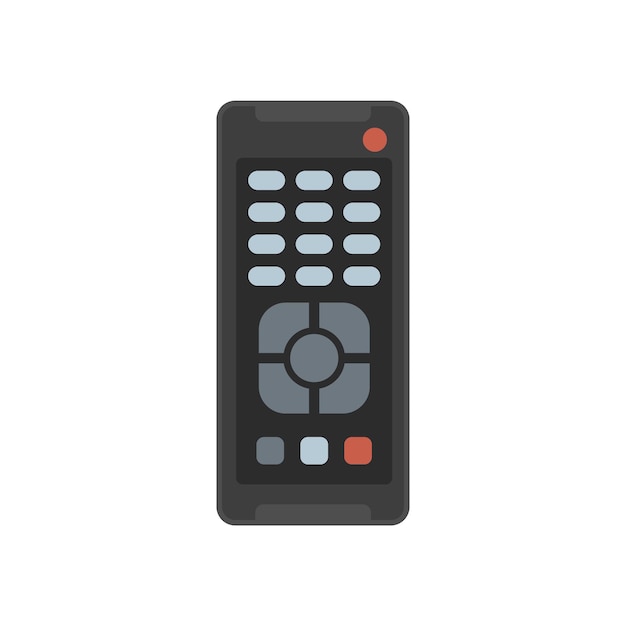 Device remote control icon Flat illustration of Device remote control vector icon isolated on white background