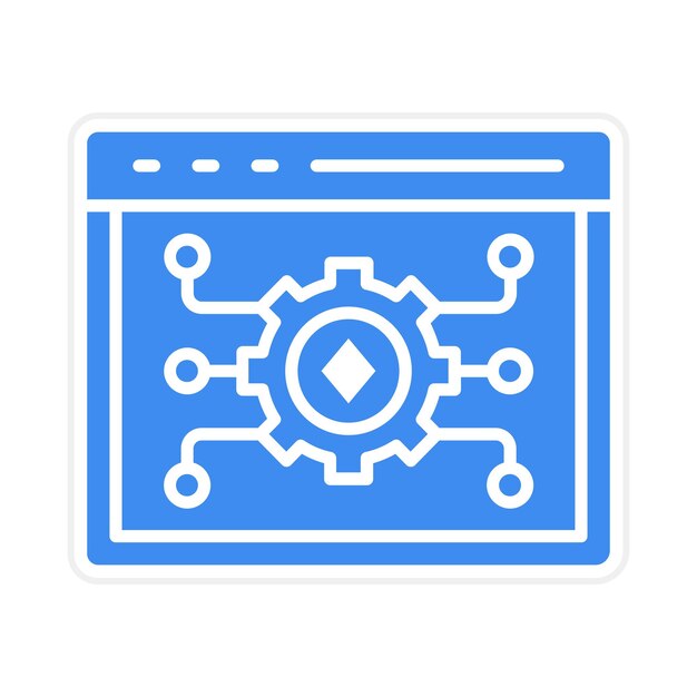 digital asset management icon vector image can be used for marketing technology