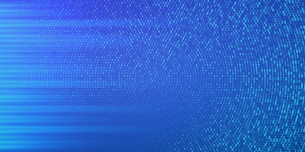 digital data technology concept blue futuristic cyberspace vector illustration
