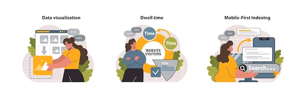 Digital marketing set marketing strategy development innovative techniques tools and services web