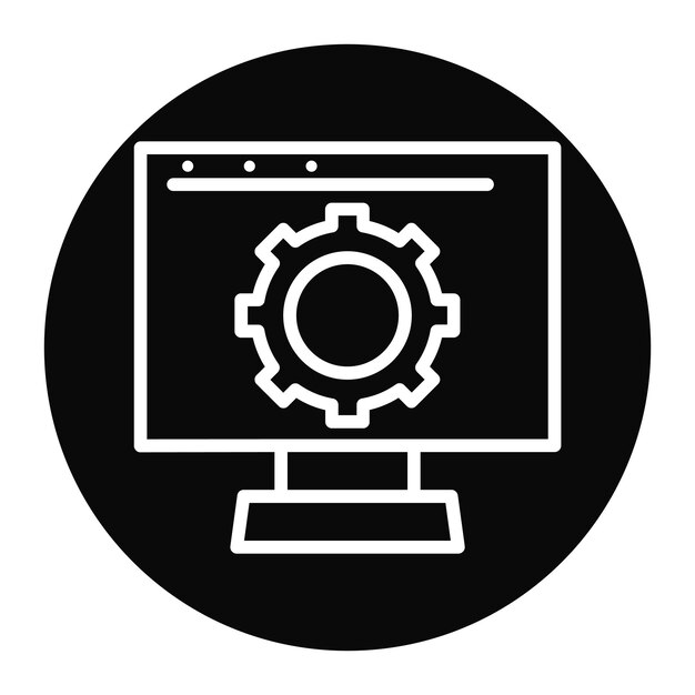 Digital Platform icon vector image Can be used for New Media