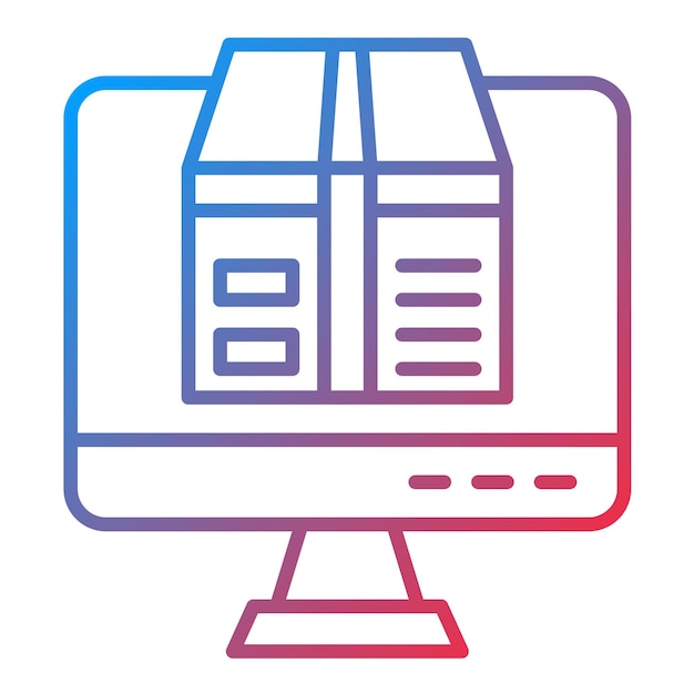 digital product icon vector image can be used for shopping and ecommerce