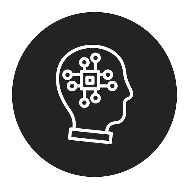 digital skills icon vector image can be used for curriculum vitae
