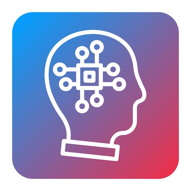 digital skills icon vector image can be used for curriculum vitae