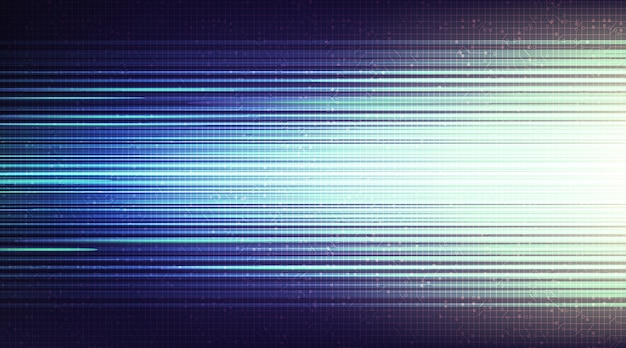 digital speed light circuit with network technology on future background