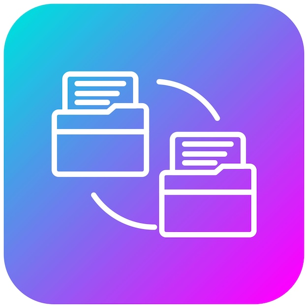 Directory Replacement vector icon Can be used for Compliance And Regulation iconset