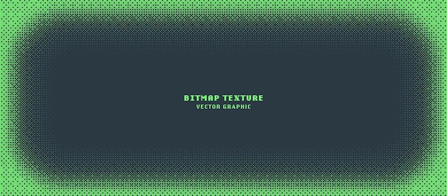 Dither Pattern Bitmap Texture Vector Rounded Frame Halftone Gradient Abstraction