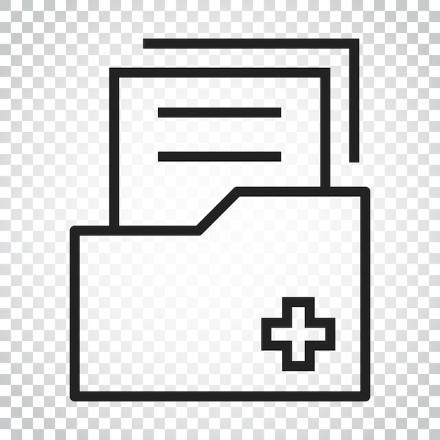 document flat vector icon archive data file symbol logo illustration business concept simple flat pictogram on isolated background