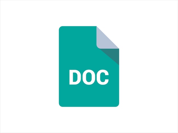document icon collection of vector symbol on white background vector illustration