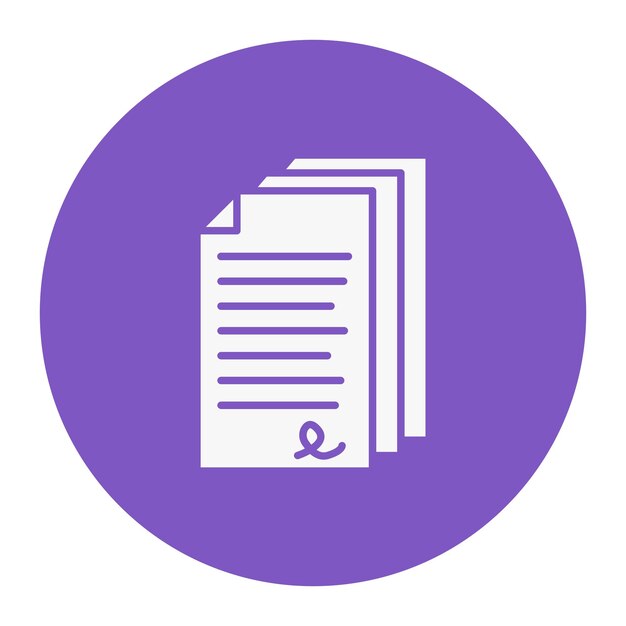 Documentation Vector Illustration