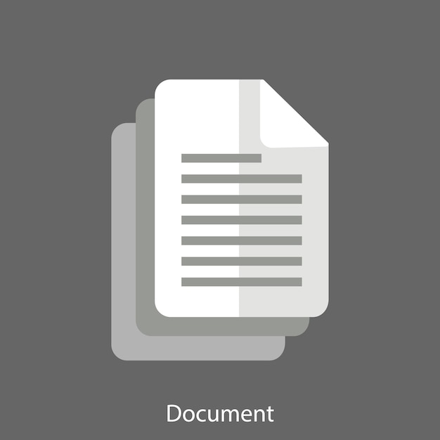 Documents Illustration Icons