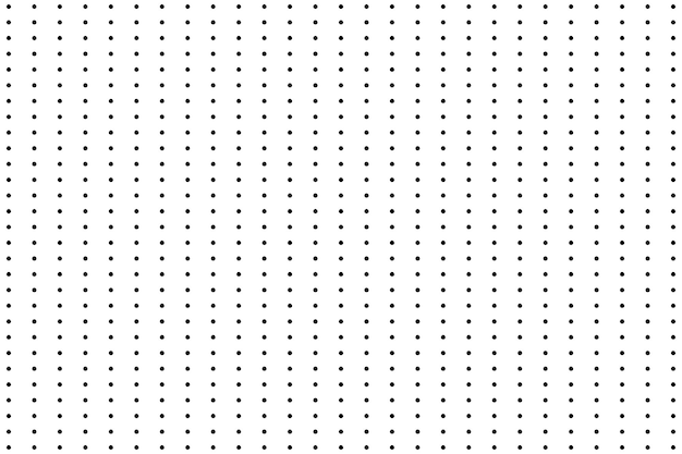 Dotted Black Background Hand Drawn Small Circles