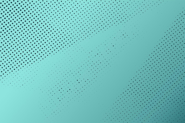 dotted halftone pattern on turquoise background abstract retro pop art texture