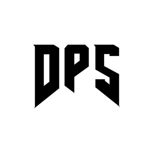 dps letter logo design for technology company dps logo design black and white color combination dps logo dps vector dps design dps icon dps alphabet dps typography logo design