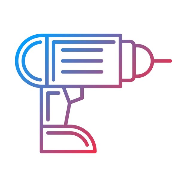 drill icon vector image can be used for engineering
