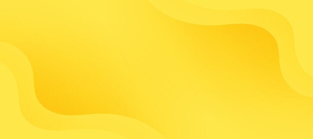 Dynamic 3D modern abstract yellow background minimal paper background