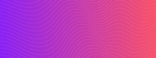 Dynamic background with white wave lines