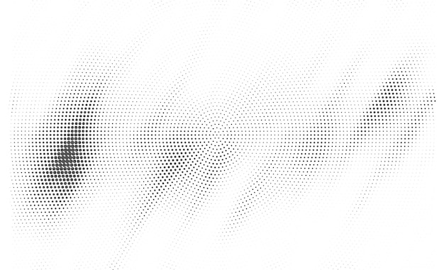 dynamic black and white halftone wave pattern stylish geometric design for product banners and cover