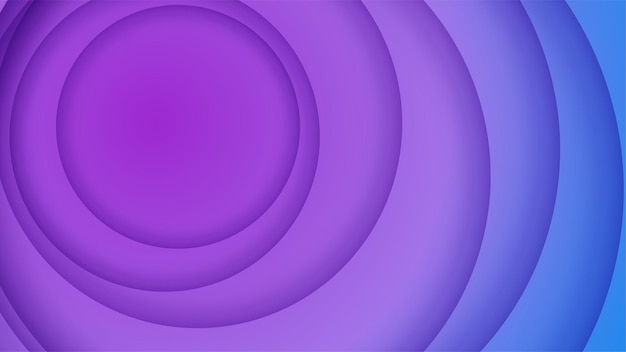 Dynamic papercut style purple colorful abstract geometri design background