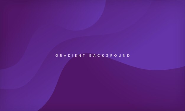 Dynamic textured background design in fluid gradient style with purple color