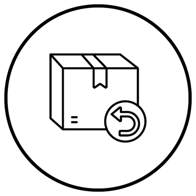 Easy Return icon vector image Can be used for Shipping