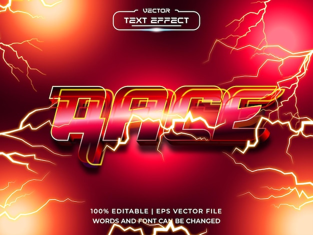 Editable 3D Text Effect template style text mockup