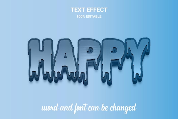 editable text effect comic font style word and font can be changed