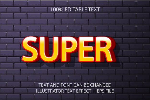 editable text effect,easy editable font,style and effect
