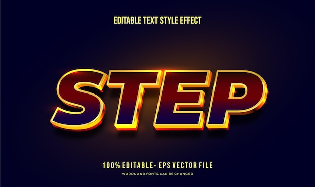 editable text effect gradient shiny glowing gold shadow text style effect editable fonts