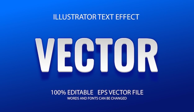 Editable text effect in paper work style