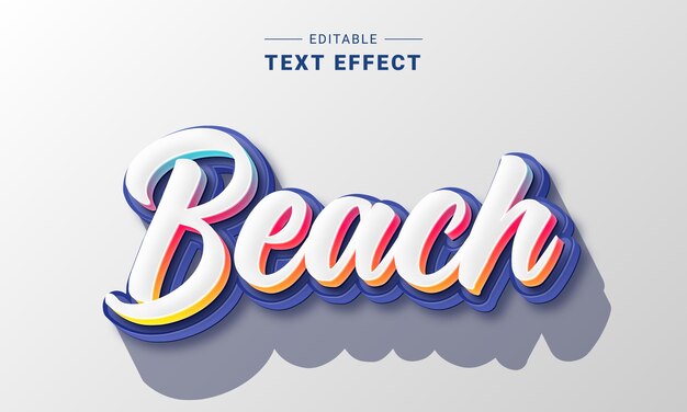 Editable Text Effect Mockup Vector Graphic Style