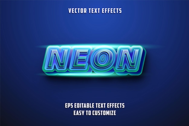 editable text effects style