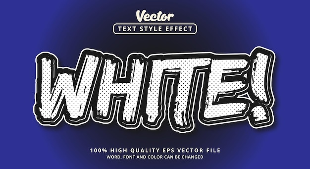 Editable text effects White text on blue background style templates and adorable letters that are dashing and attractive