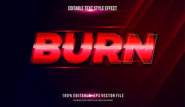 editable text style effect shiny theme bright color vector illustration template