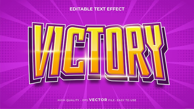editable text style effect video game console