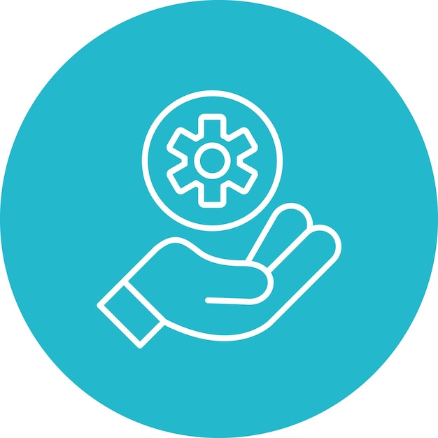 efficiency icon vector image can be used for factory