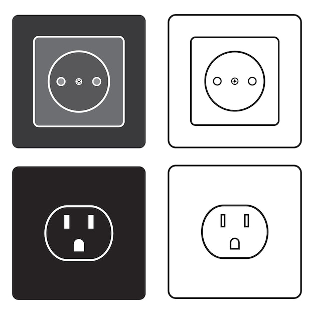 electrical socket icon