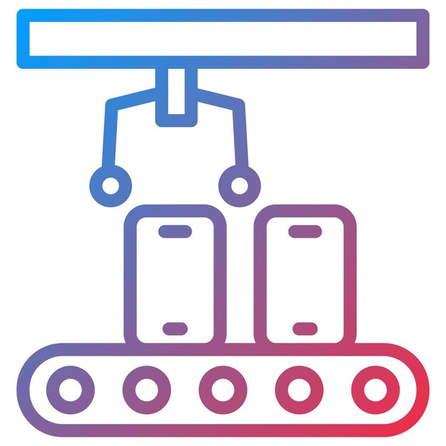 Electronics Industry icon vector image Can be used for Industry
